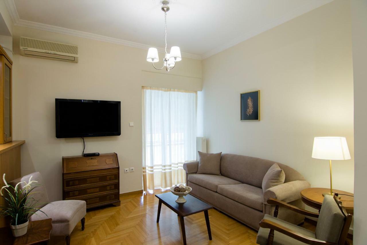 Classy 2 Bedroom Apartment Near Acropolis & Metro Athene Buitenkant foto