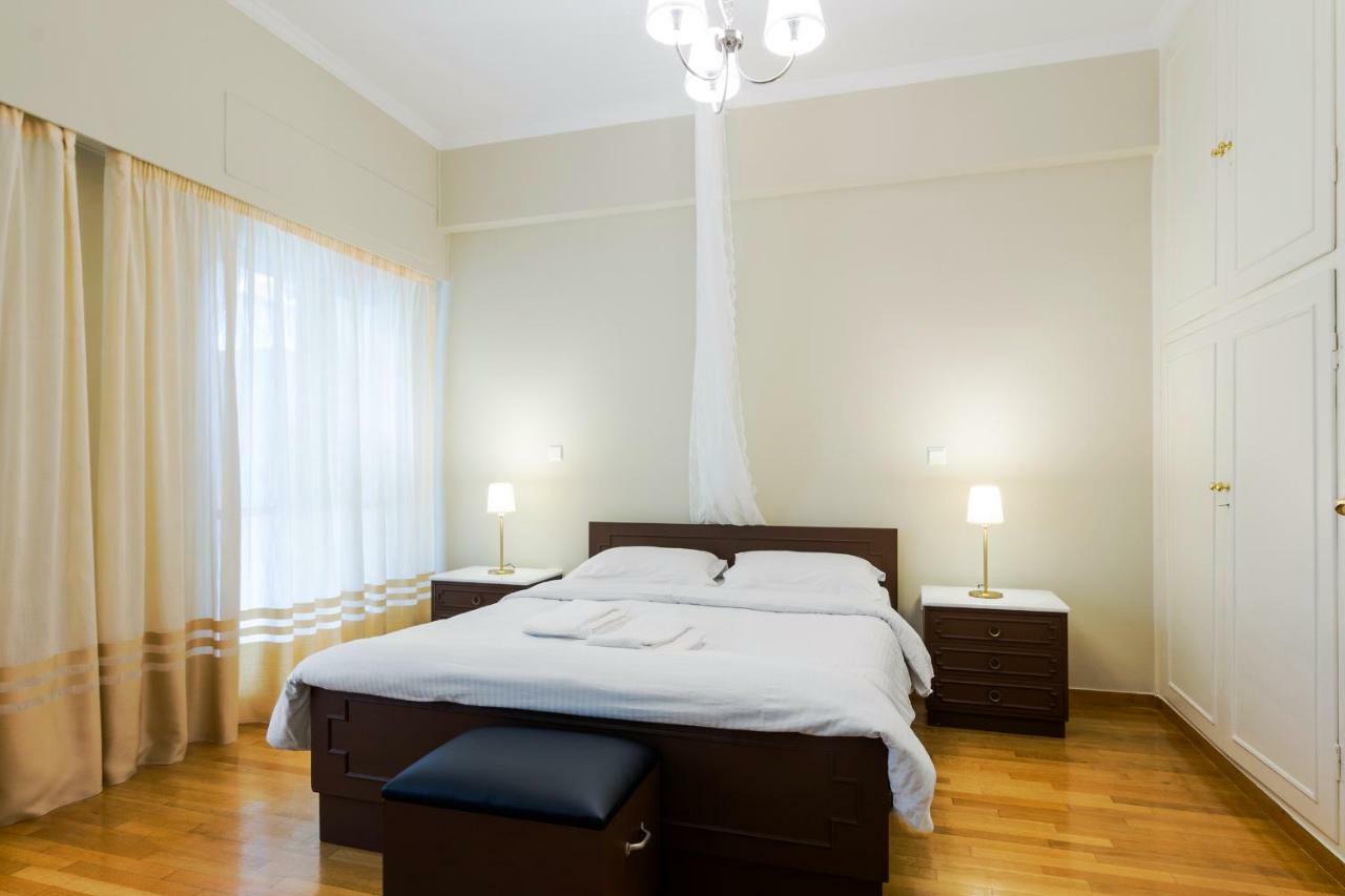 Classy 2 Bedroom Apartment Near Acropolis & Metro Athene Buitenkant foto