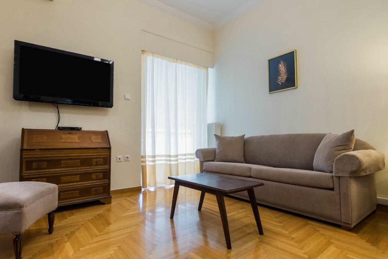 Classy 2 Bedroom Apartment Near Acropolis & Metro Athene Buitenkant foto