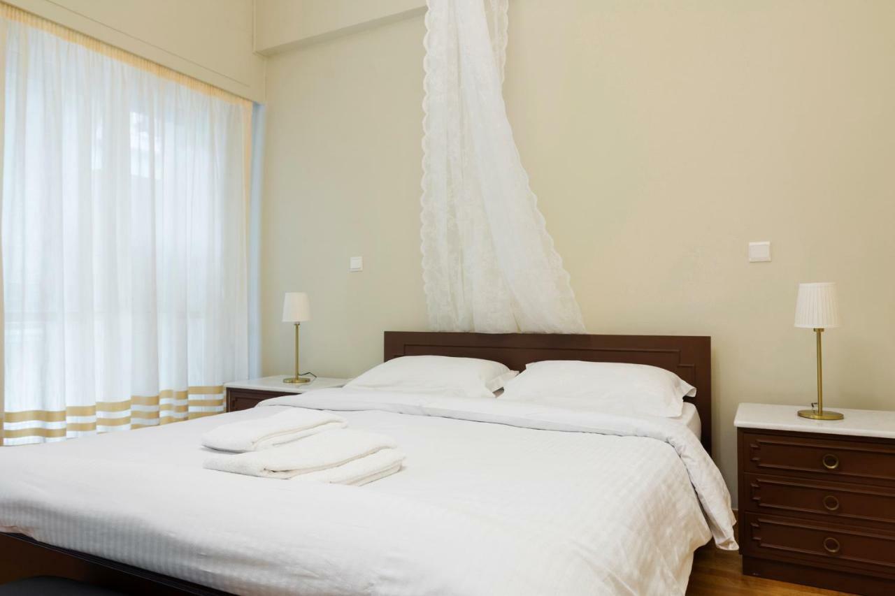 Classy 2 Bedroom Apartment Near Acropolis & Metro Athene Buitenkant foto